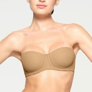 Skims Fits Everybody Strapless Bra Ochre 36DDD